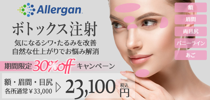 ボトックス　キャンペーン